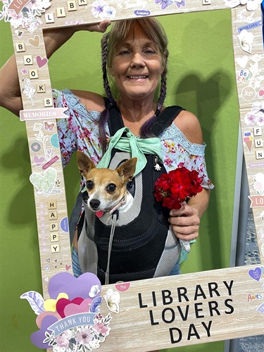 Showing the love on Library Lovers Day