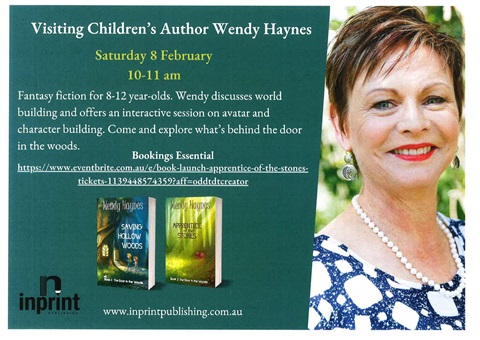 Wendy Haynes author talk