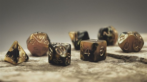 Dungeons and Dragons dice