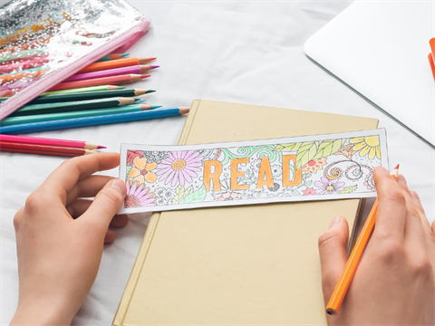 Summer bookmark competition
