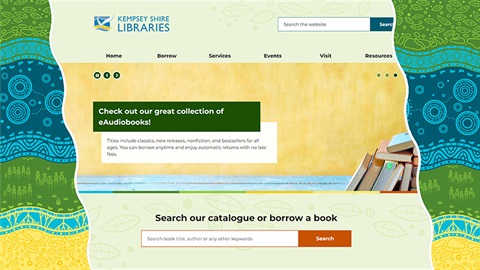 New library website