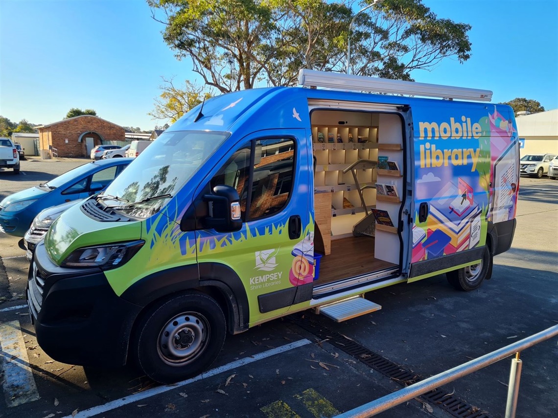 Library Van Open